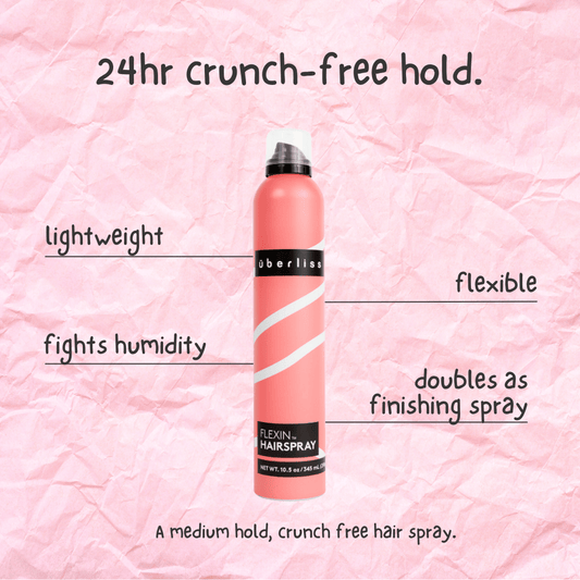 Flexin Hairspray - 24hr Crunch Free Hold