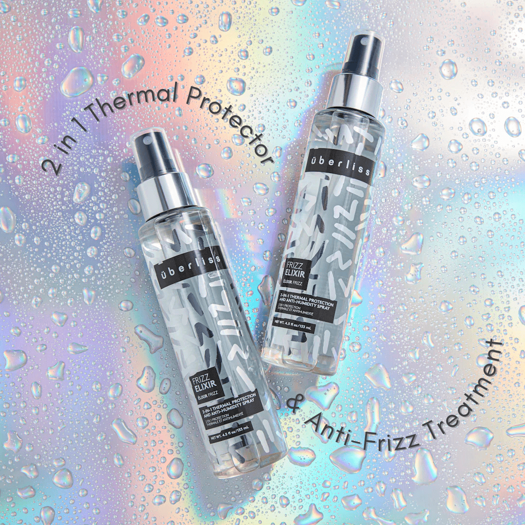 Frizz Elixir - Anti Frizz Heat Protectant Spray
